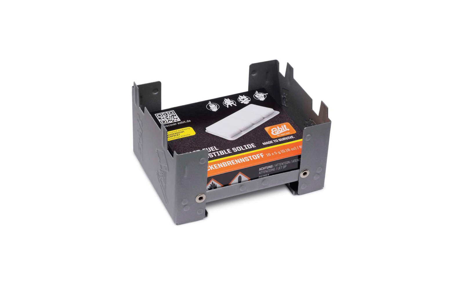 Product image Esbit pocket stove, including dry fuel tablets 1