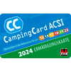 ACSI CampingCard 2024 Campingführer mit Ermäßigungskarte niederländische Ausgabe