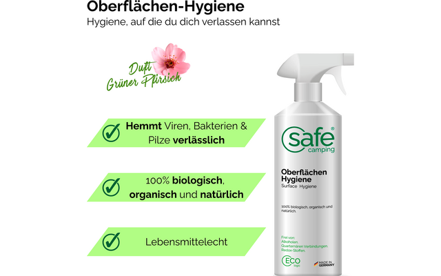 Immagine del prodotto Safe Camping Oberfl&auml;chen-Hygiene 1