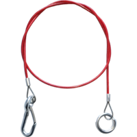 Berger Abreissseil Anh&auml;nger 105 cm rot