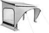 Thule QuickFit Markisenvorzelt L 3,1 Meter Montageh&ouml;he 2,45 - 2,64 Meter