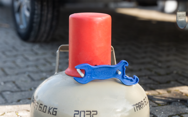 Berger Gasflaschenschl&uuml;ssel