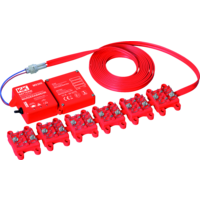 K&K M9300 Hoogspanningsmarterverjager met borstels op batterijen