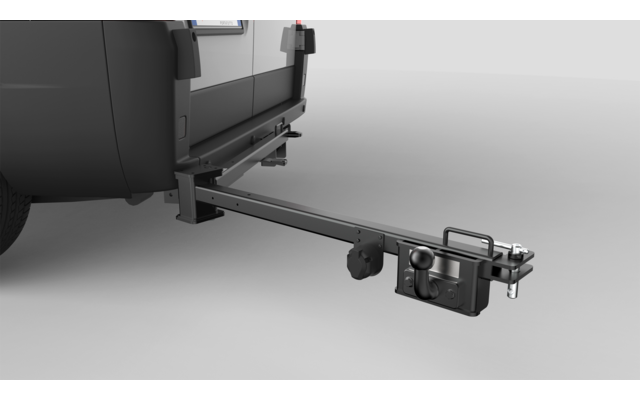 Produktbild Fabbri Mose Schwenkadapter Fahrradtr&auml;ger Anh&auml;ngerkupplung Fiat Ducato schwarz 1