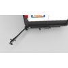 Kleines Produktbild Fabbri Mose Schwenkadapter Fahrradtr&auml;ger Anh&auml;ngerkupplung Fiat Ducato schwarz 1