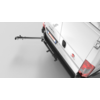 Kleines Produktbild Fabbri Mose Schwenkadapter Fahrradtr&auml;ger Anh&auml;ngerkupplung Fiat Ducato schwarz 1