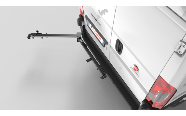 Produktbild Fabbri Mose Schwenkadapter Fahrradtr&auml;ger Anh&auml;ngerkupplung Fiat Ducato schwarz 1