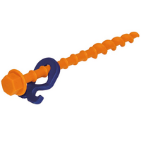 Knijper schroefharingen normaal (N) 20 cm (PP02) - 12-delige set