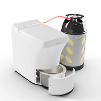 Propane-Powered Combustion Toilet Cinderella Freedom