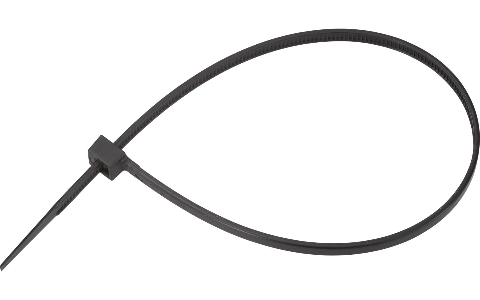 Grijze kabel met een lus en een knoop