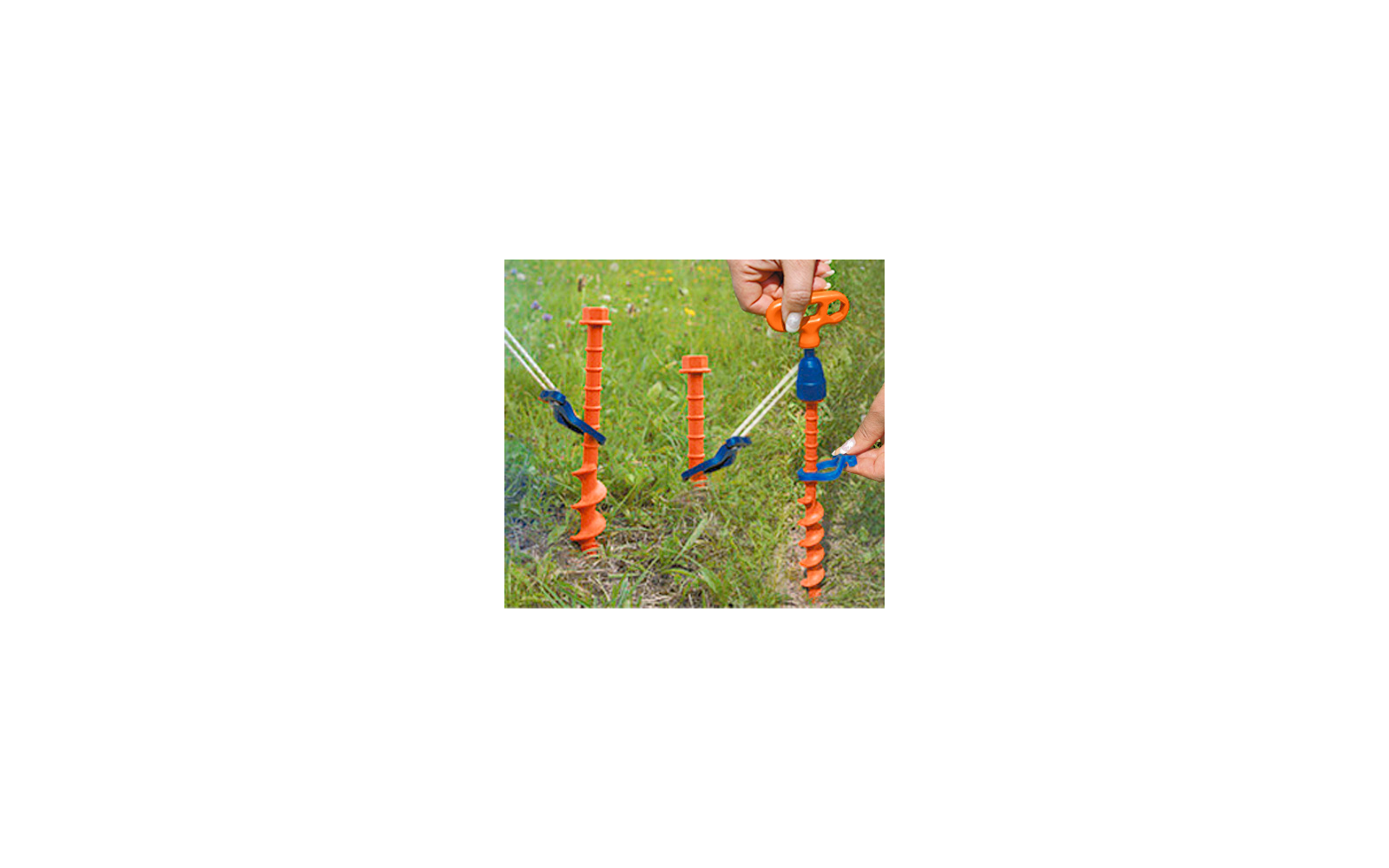Produktbild Peggy Peg Schraubheringe Long (L) 31 cm 2er Set (PP12) 1