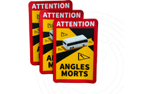 404395 - Gelmags Angles Morts Flexigel-pads, set van 3 herbruikbare dodehoekmarkeringen