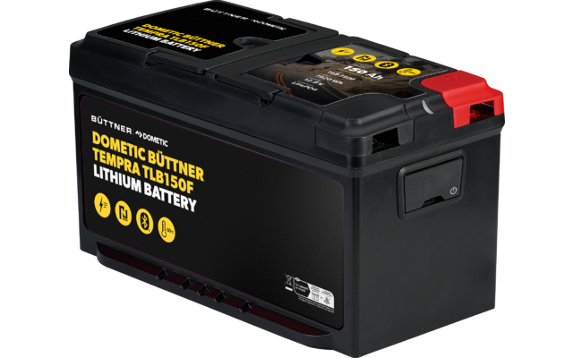 Dometic Büttner Tempra TLB150F lithium battery with Bluetooth 12 V / 150 Ah with integrated heater