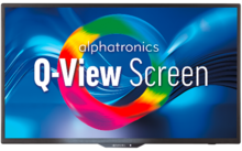 Alphatronics SL-DW QVIEW Smart-TV mit integriertem DVD-Player und QLED-Display