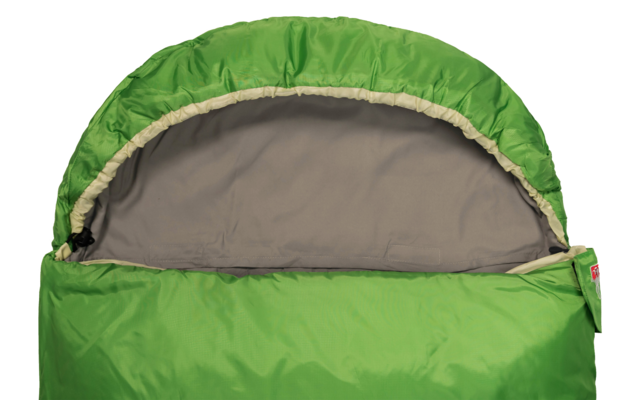 Grüezi bolsa Nube Manta Ciervo IV Saco de dormir verde Izquierda