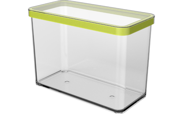 Rotho Loft Premium storage box rectangular 2.1 liters lime green