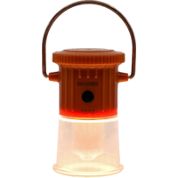 Barebones lantaarn / hanglamp Hoodoo Light Rust Orange