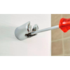 Tesa Draad Shower Squeegee with Wall Mount Including Adhesive Solution