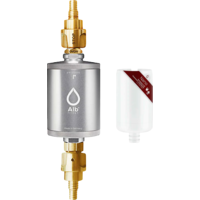 Alb Filter Travel Nano Trinkwasserfilter Keimsperre f&uuml;r den Festeinbau mit Geka Anschluss Silber