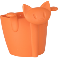 Colador de t&eacute; Koziol Miaou coral fuerte
