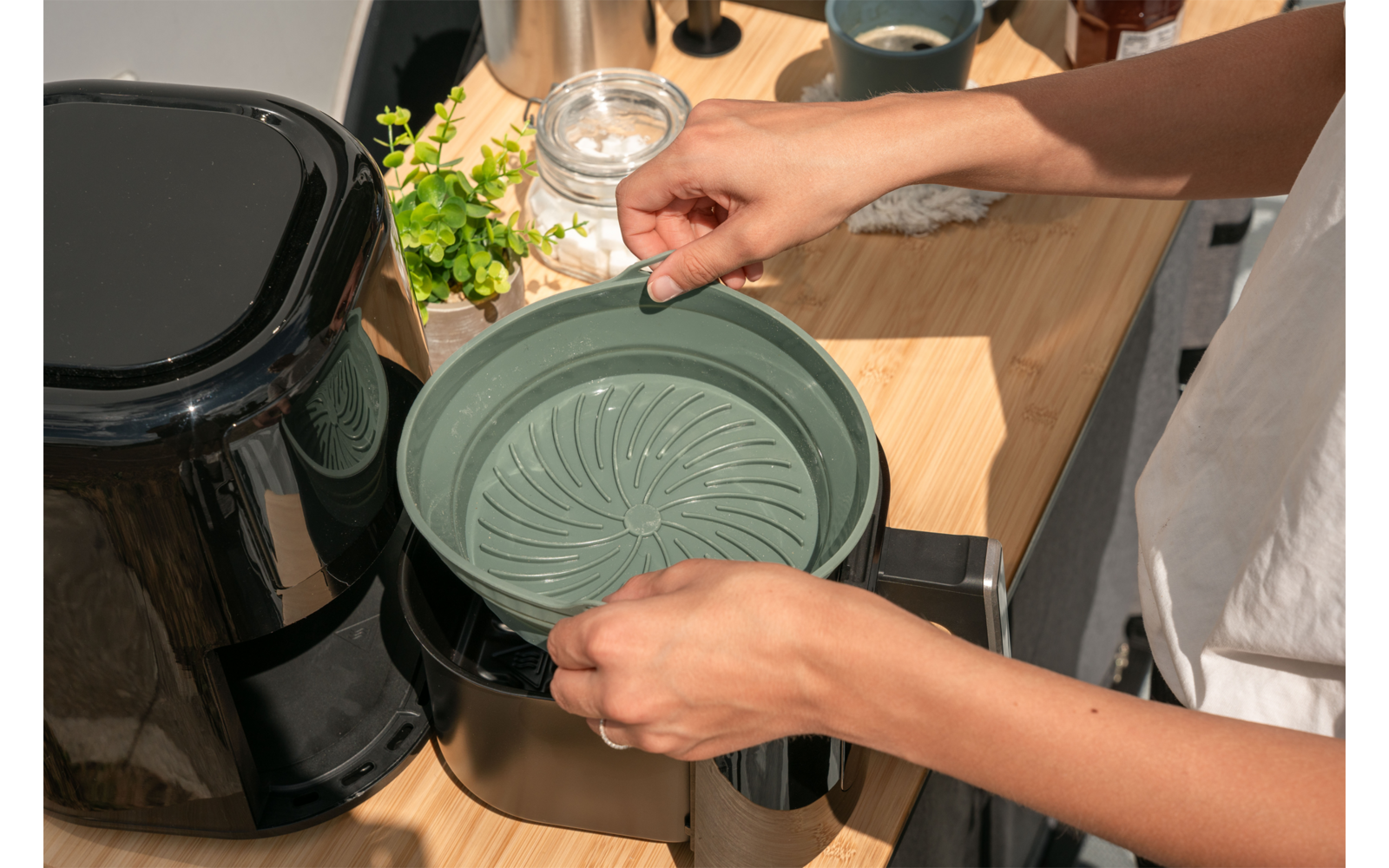 Produktbild Berger Airfryer Form rund 1