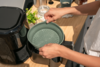 Berger Airfryer Form rund gr&uuml;n