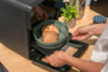 Berger Airfryer Form rund gr&uuml;n