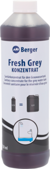 Berger Fresh Grey Konzentrat 750 ml - Sanit&auml;rzusatz f&uuml;r den Grauwassertank