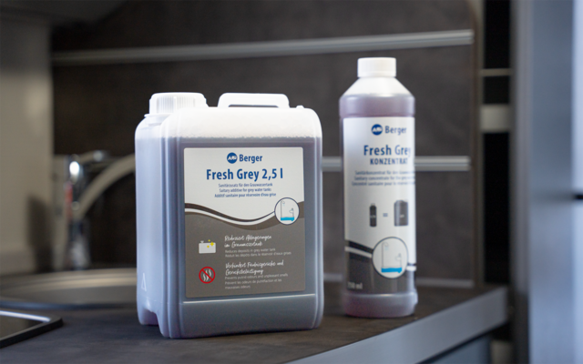 Produktbild Berger Fresh Grey Konzentrat 750 ml - Sanit&auml;rzusatz f&uuml;r den Grauwassertank 1