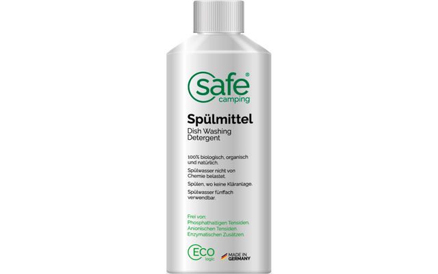 Produktbild Safe Camping Sp&uuml;lmittel auf nat&uuml;rlicher Basis mit absorptiven Biopolymeren 1