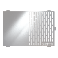 Skotti Grillplatte / Grillrost Plancha f&uuml;r Skotti Grill