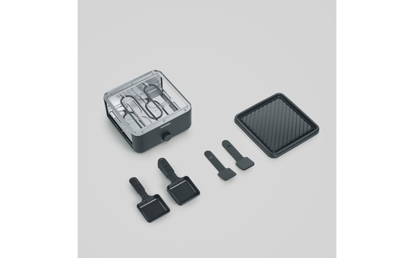 Produktbild Severin RG 2360 Black Line Lite Mini Raclette-Grill 600 W 1
