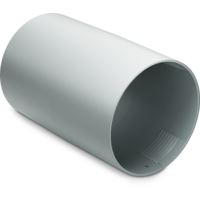 Dometic recht overgangsstuk voor &Oslash;65 mm standaard luchtkanalen