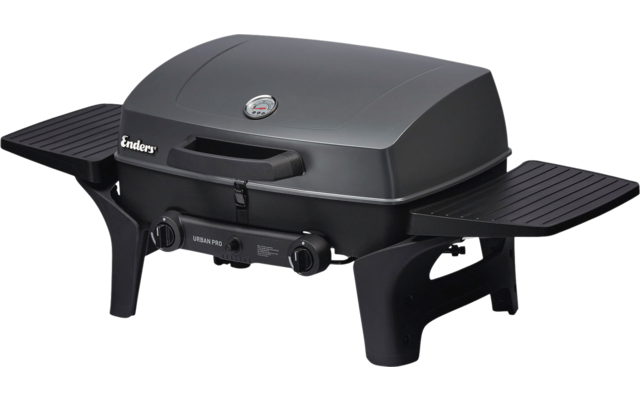 Enders Urban Pro mobile table grill gas with cast aluminum lid 30 mbar