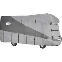 Brunner Camper Cover Polycoat 700 &ndash; 750 cm Wohnmobil-Schutzh&uuml;lle wasserdicht und atmungsaktiv mit Bel&uuml;ftung 7,50 x 2,40 x 2,70 Meter grau