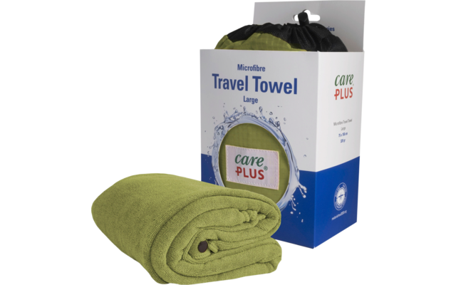 Care Plus Travel Towel Pesto Size 3