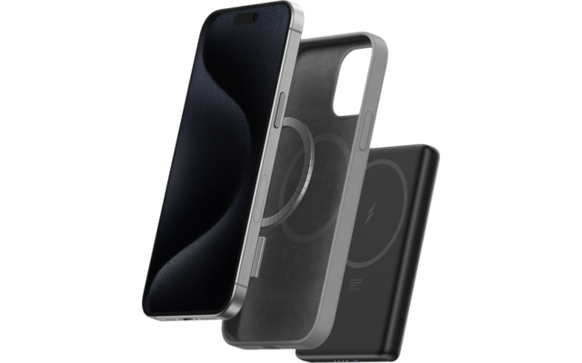 Zwei schwarze Smartphones nebeneinander auf weißem Hintergrund