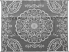 Berger GreyOrnament Teppich 250 x 450 cm