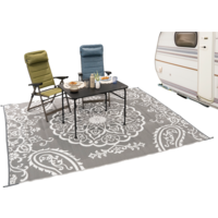 Alfombra Berger Ornamento Gris 250 x 450 cm