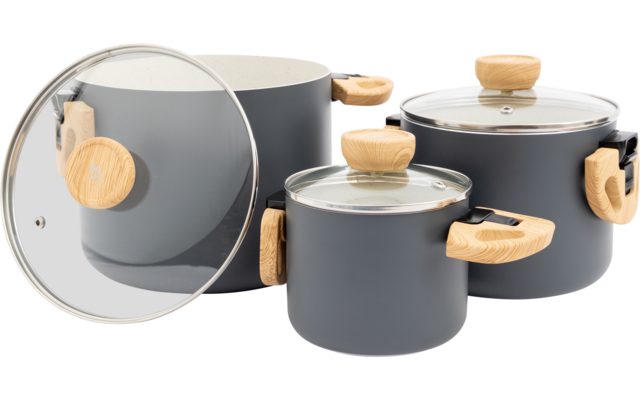 Product afbeelding Bo-Camp Urban Outdoor Barbican Topfset Aluminium mit Keramikbeschichtung und Induktion 1
