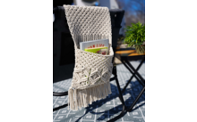 408308 - Camplife macramé organiser voor armleuningen