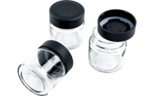 Pots magnétiques d'épicerie fine Black & Classy 125 ml Silwy