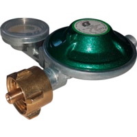 Enders Gasdruckregler mit Manometer und SBS 1,5 kg/h, 50 mbar