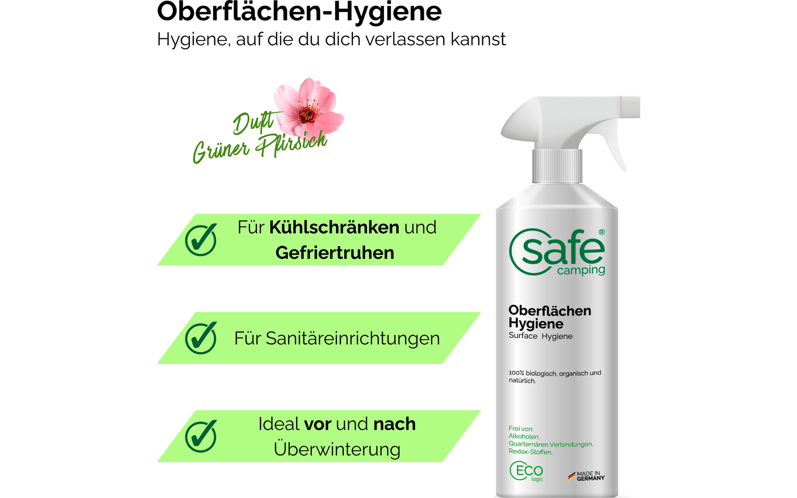 Immagine del prodotto Safe Camping Oberfl&auml;chen-Hygiene 1