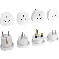 Outbound Reise Adapter Set f&uuml;r &uuml;ber 150 L&auml;nder 4-teilig inkl. Tasche 