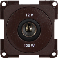 Inprojal systeem 10.000 stopcontact 12V bruin