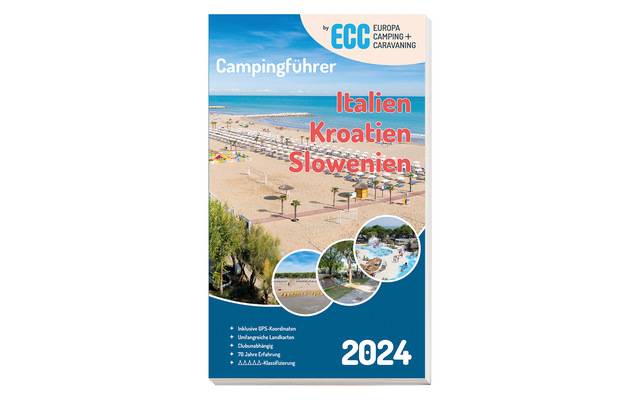 Guía de camping CEC Italia/Croacia/Eslovenia 2024