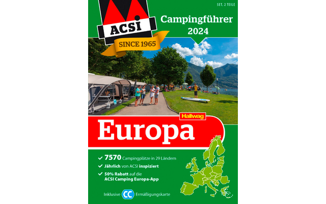 Guía de campings ACSI Europa 2024