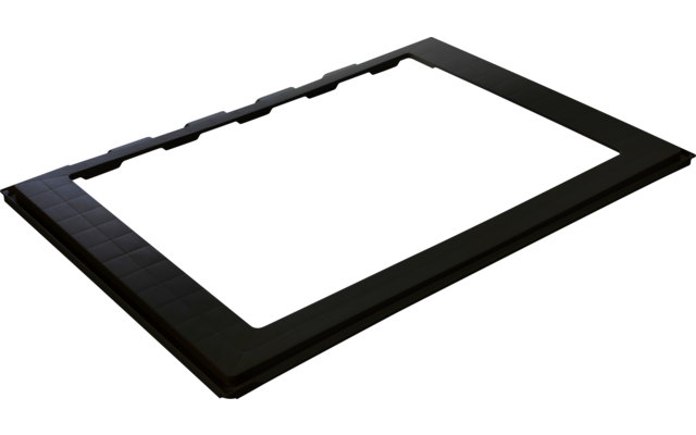 Cadre de tablette noir sans écran