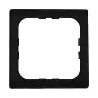 Inprojal System 30.000 Rahmen schwarz satiniert einfach 60 x 60 mm